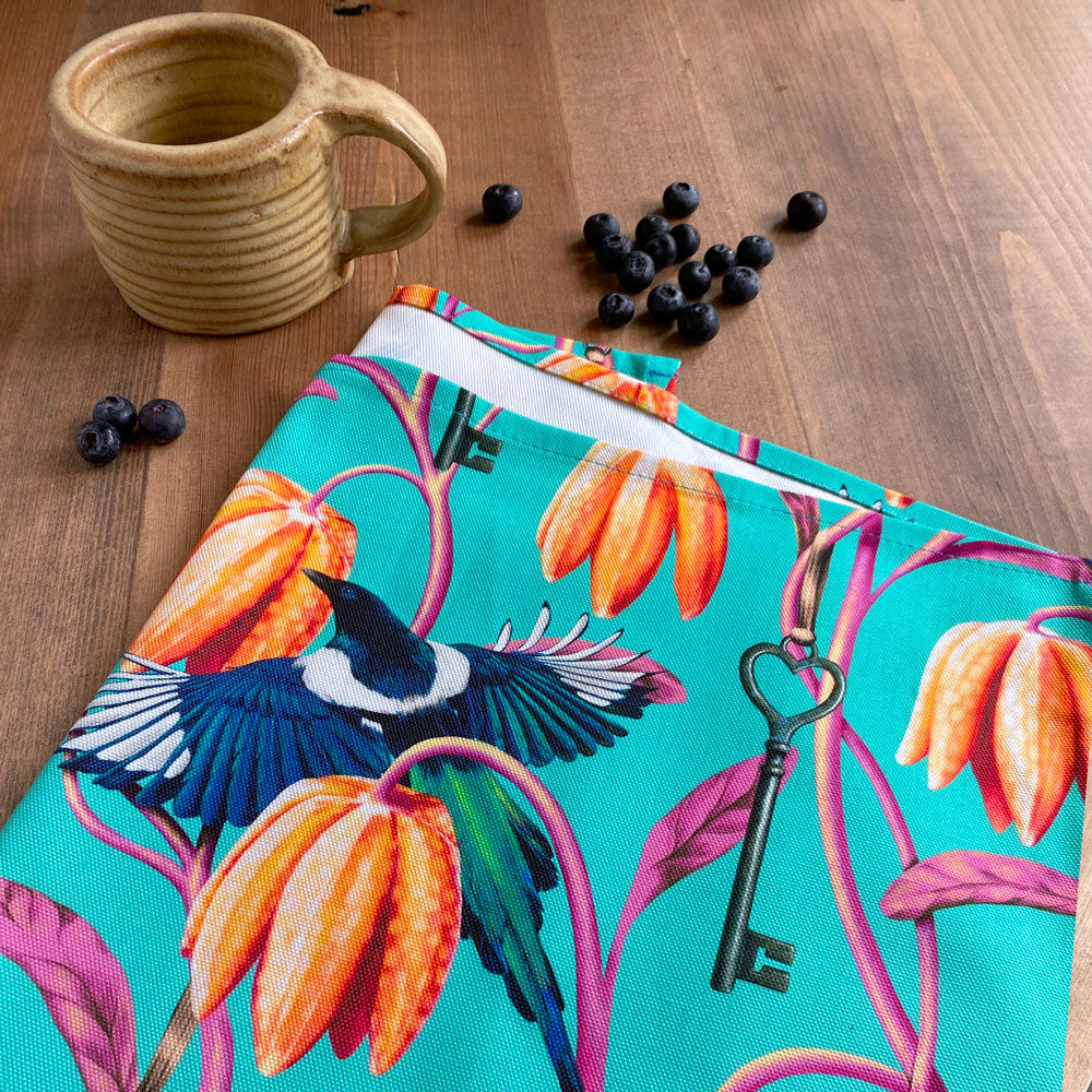 Fritillary Organic Cotton Tea Towel